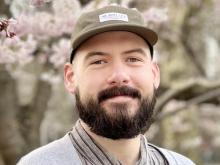 Portrait of Nick Pokorzynski.